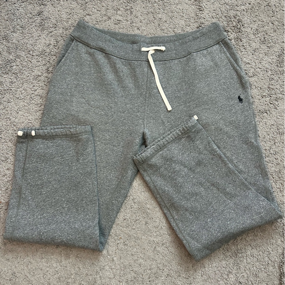 Gray Polo Ralph Lauren Jogger Pants